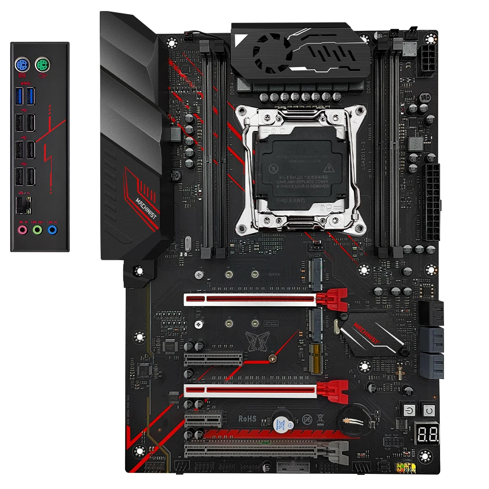 MACHINIST X99 kit placa base MR9A PRO AMX Set Intel Xeon E5 2697 V4 CPU con canal fijo DDR4 2x16g 2133MHz para computadora de juegos - imagen 5