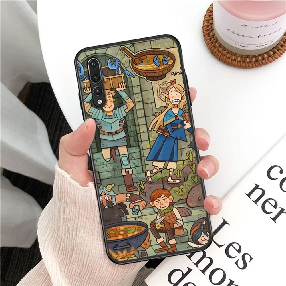Delicioso en mazmorra funda de teléfono para Huawei P 8 9 10 20 30 40 50 Pro Lite Psmart Honor 10 Lite 70 Mate 20lite - imagen 4