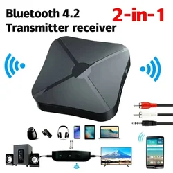 Transmisor Receptor Bluetooth RCA y AUX Jack para coche