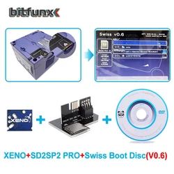 Adaptador SD2SP2 Pro GameCube con Swiss y XENO Compatible PAL/NTSC