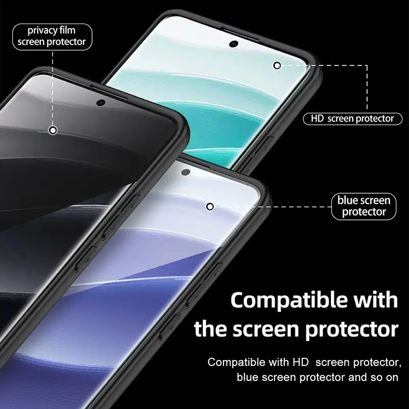 Para Redmi Note 14 Pro 5G POCO X7 Funda de lujo acrílica Magsafe Armadura transparente contraportada para Xiaomi POCO X 7 Funda a prueba de golpes - imagen 5