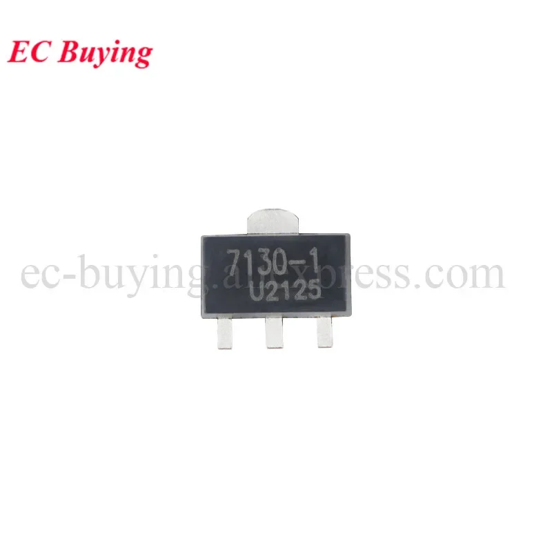 10 unids/lote HT7130-1 SOT-89 HT7130 7130-1 HT7130A-1 SOT89 salida 3V/100mA regulador lineal de caída de bajo voltaje Chip LDO IC - imagen 3