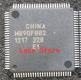 Derecho 5 Unids/lote MB90F882 MB90F882PMC-GSE QFP Bueno