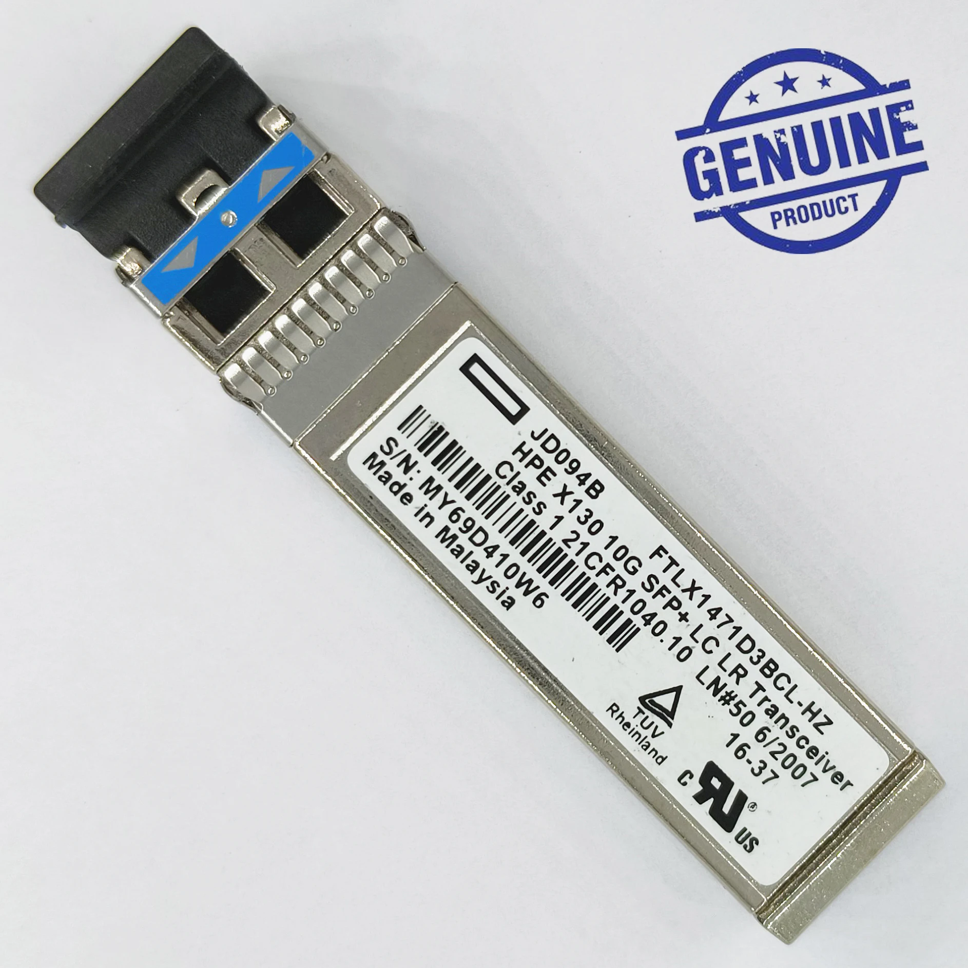 Transceptor de FTLX1471D3BCL-HZ, módulo óptico genuino para HP JD094B X130 10G SFP + LC LR