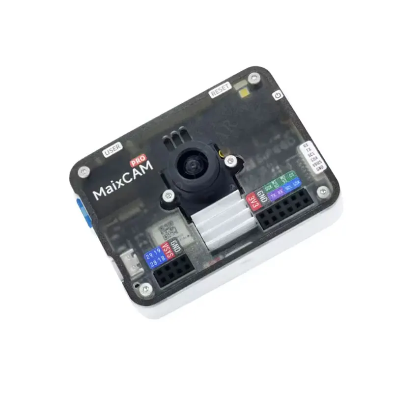YOLO Sipeed MaixCAM Pro AI Kit de cámara SG2002 RISC-V YOLO OpenCV Audio WIFI6 Linux placa IMU micrófono altavoz - imagen 3