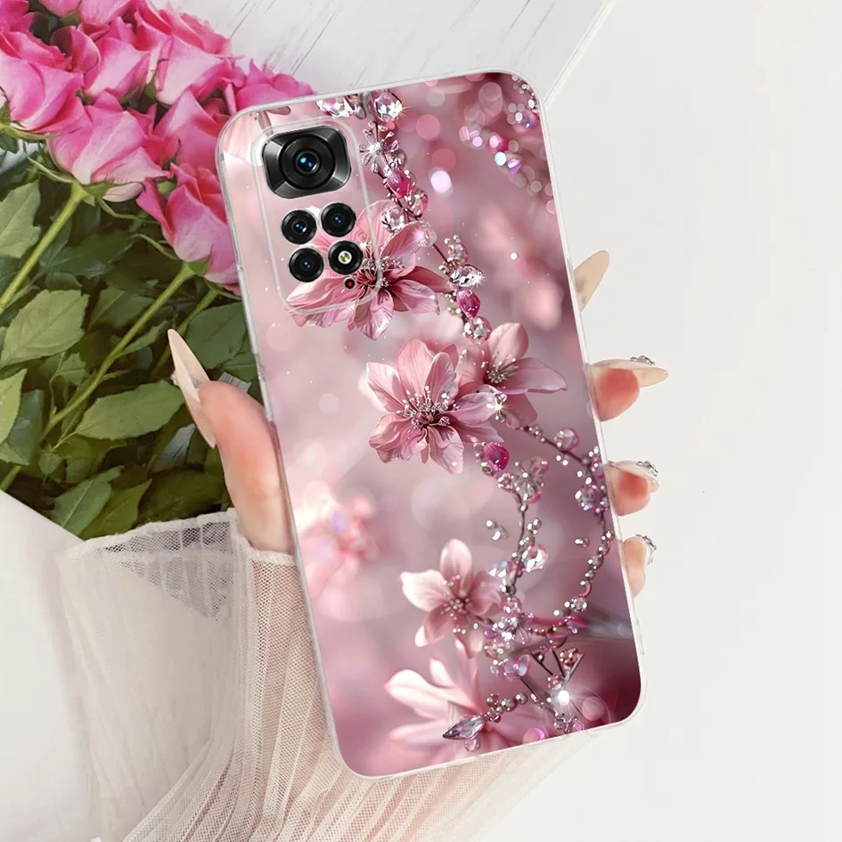 Para Xiaomi Redmi Note 11 Pro Plus funda transparente de silicona suave TPU contraportada para Xiaomi Redmi Note 11 Pro Note11 11S 4G Coque - imagen 3