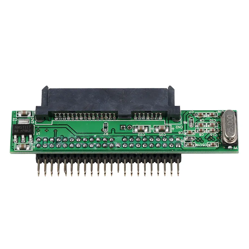 Tarjeta adaptadora SATA a IDE SSD de 2,5 pulgadas, 7 + 15 pines hembra a 44 pines macho, tarjeta elevadora de disco duro, compatible con ATA 66/100/133 para ordenador portátil - imagen 4
