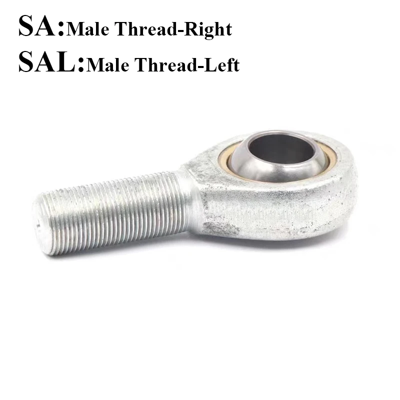 SI SIL SA SAL 3 4 5 6 8 12 14 16 18 20 22 25 28 30T/K junta esférica Universal rosca macho hembra rodamiento de extremo de varilla de ojo de pez izquierdo - imagen 3