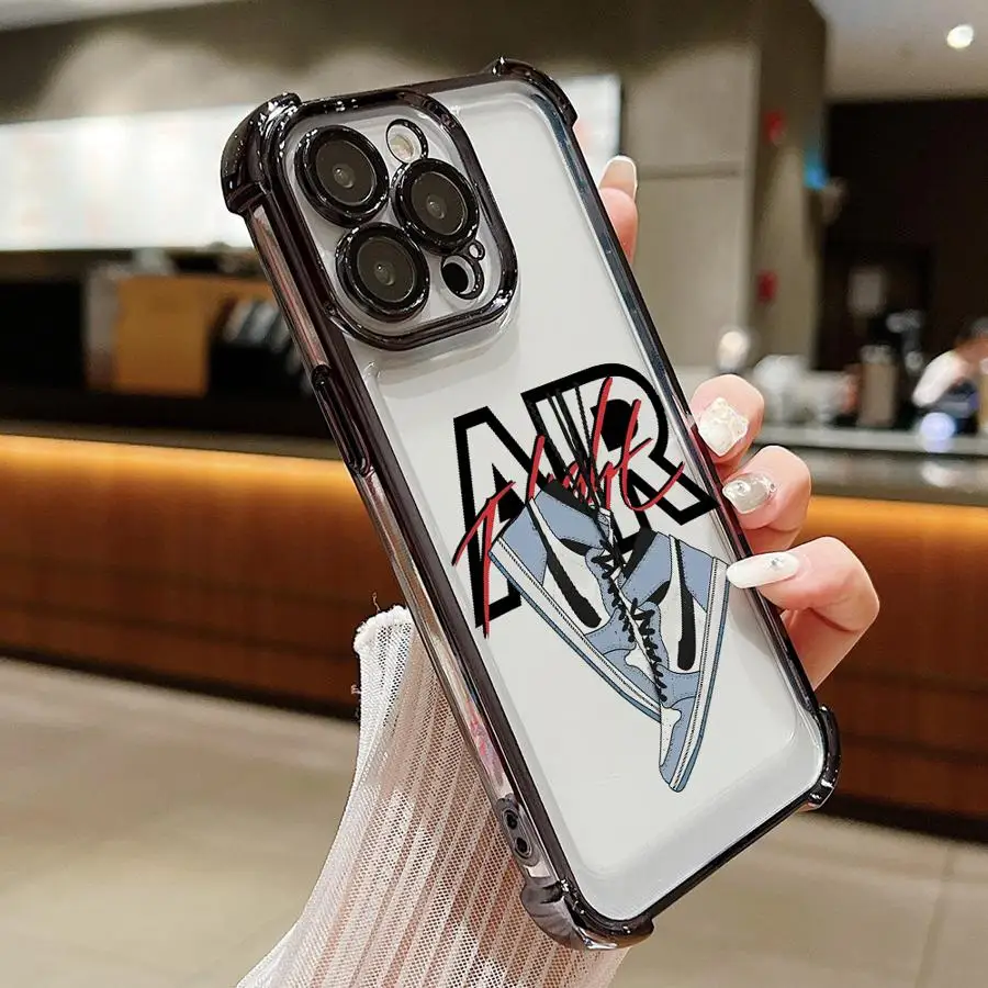 Funda blanda para Apple iPhone 16e 16 15 14 Plus 13 12 11 Pro Max 17 Air AIR zapatillas deportivas - imagen 5