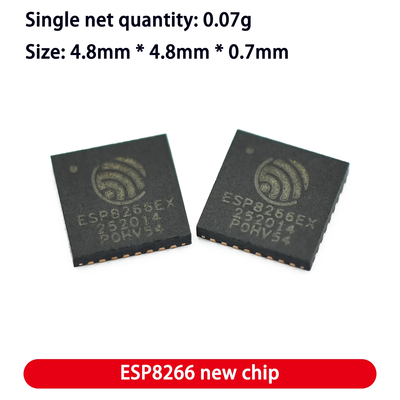 Nuevo chip piezas WIFI, 1 QFN-32, ESP8266 - imagen 3