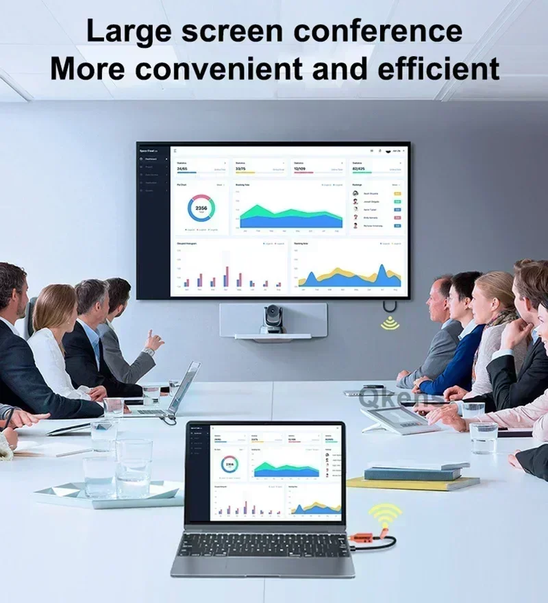 Transmisor y receptor inalámbrico de 150m, 1080P, 2, 3, 4, extensor HDMI para compartir pantalla, cámara de juego Xbox, PC para monitorear proyector, TV - imagen 5