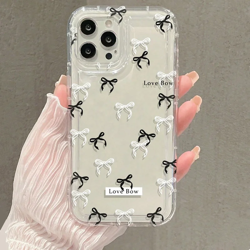 Funda transparente con estampado colorido para iPhone 16 14 13 12 11 15 Pro Max SE XR X XS 7 8 Plus, funda transparente de Tpu a prueba de golpes para teléfono - imagen 2