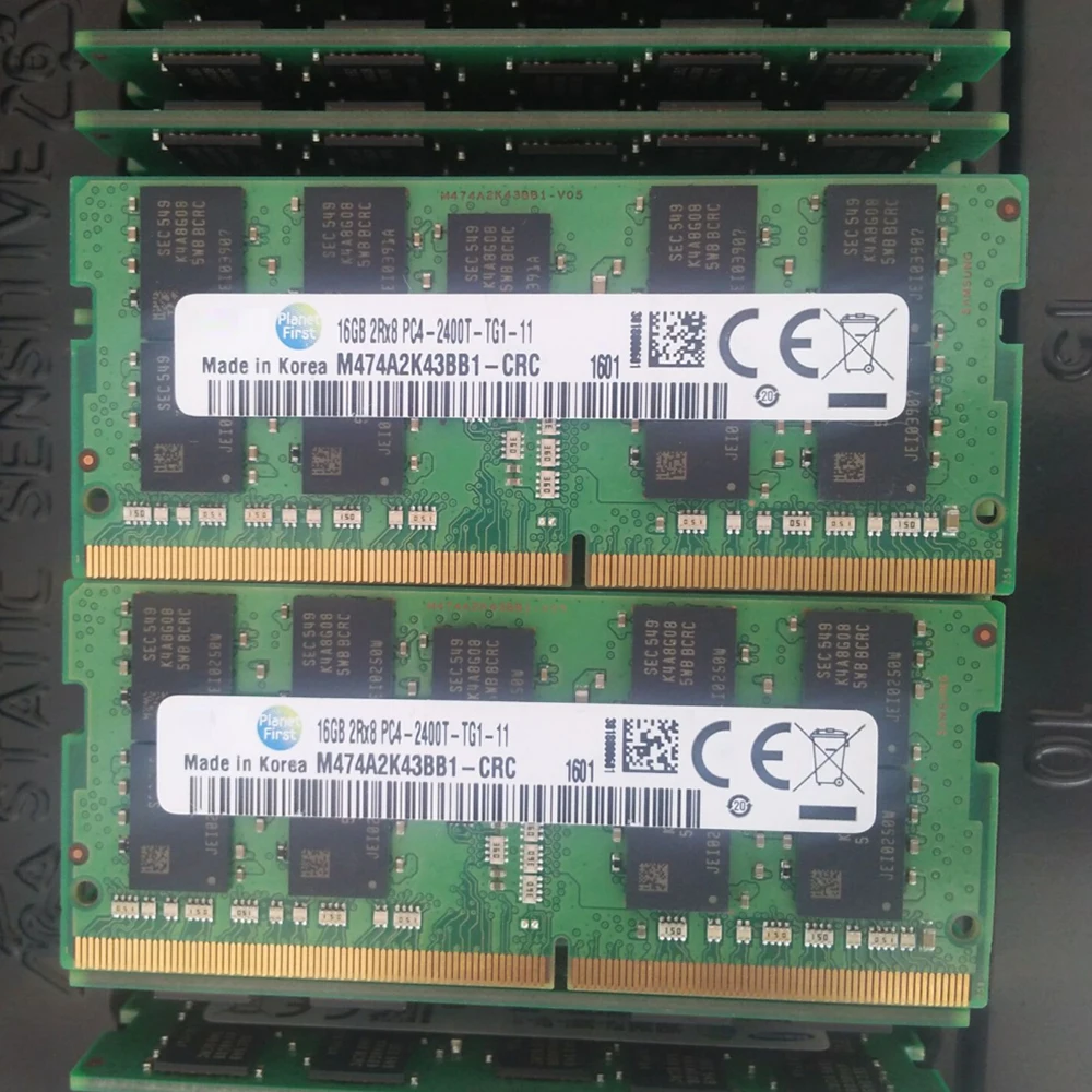 Memoria para portátil Samsung 16G 16GB 2Rx8 DDR4 2400 ECC SO-DIMM M474A2K43BB1-CRC - imagen 2