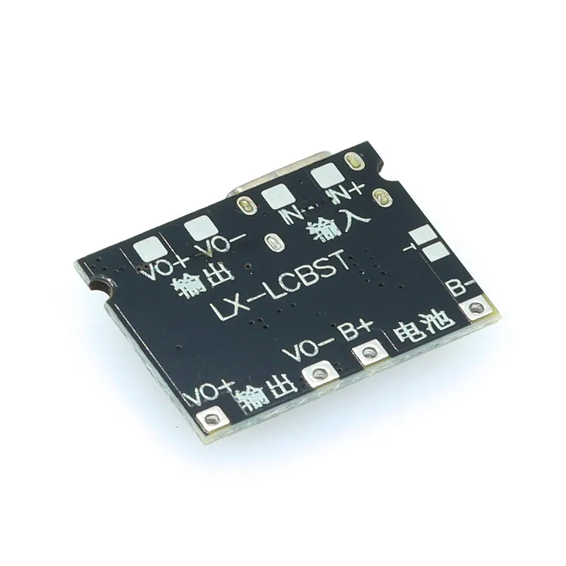 Placa de cargador de batería de iones de litio 3,7 tipo C, USB 4,2 V, 18650 V, 1A, 5W, módulo de refuerzo de aumento de DC-DC, piezas de Kit de bricolaje, TP4056 - imagen 5