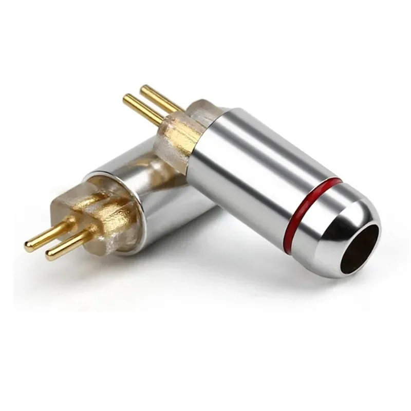 DIY 2 pines 0,78mm conector de Audio Terminal de auriculares para soldar W4R UM3X UE18 JH16 ES3 auriculares electrónica de consumo - imagen 5