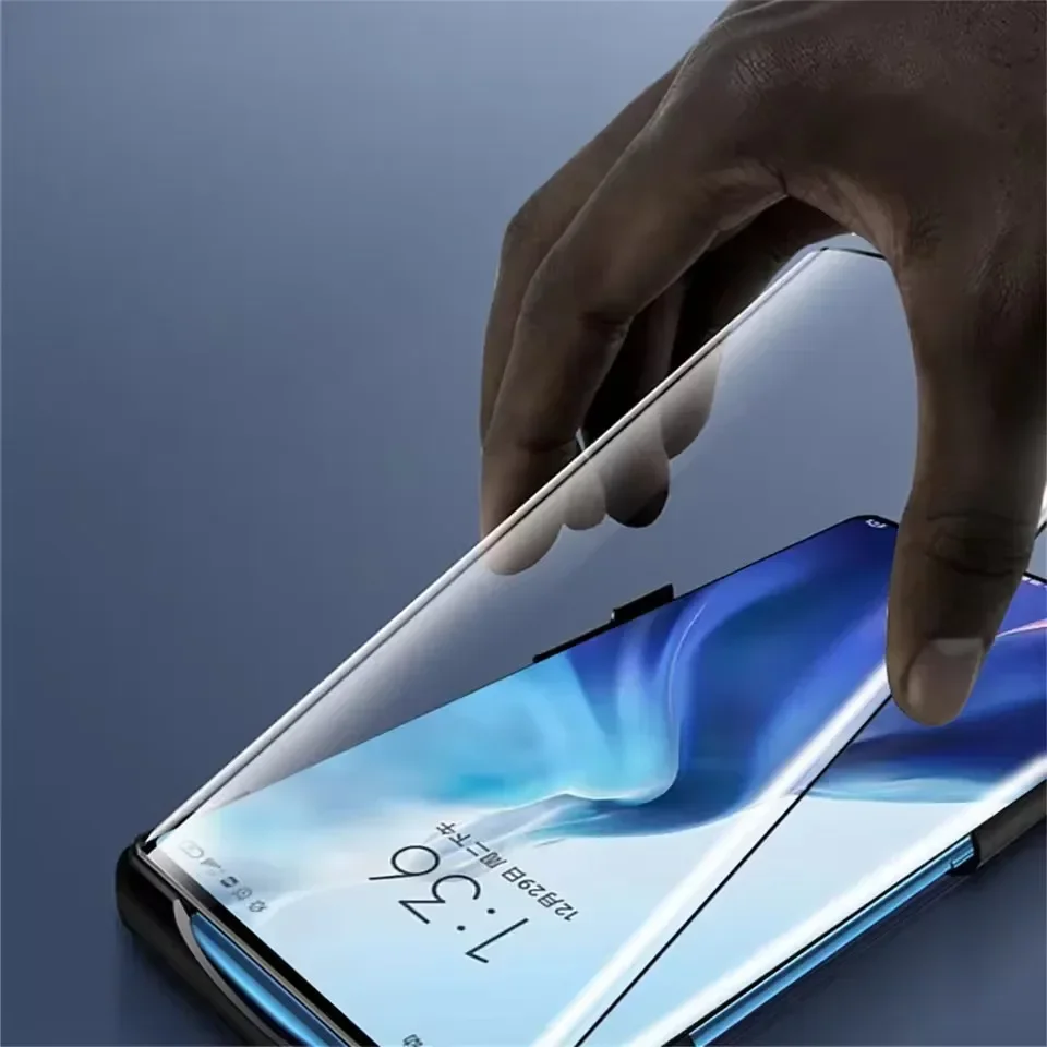 3 uds vidrio templado para Motorola Moto Edge 60 50 Fusion Neo Pro Stylus Protector de pantalla de cubierta completa curvada - imagen 4