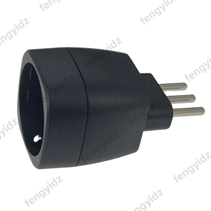 Enchufe de viaje europeo a italiano estándar alemán brasileño suizo a enchufe italiano integrado 10A 250V EU-12A - imagen 3