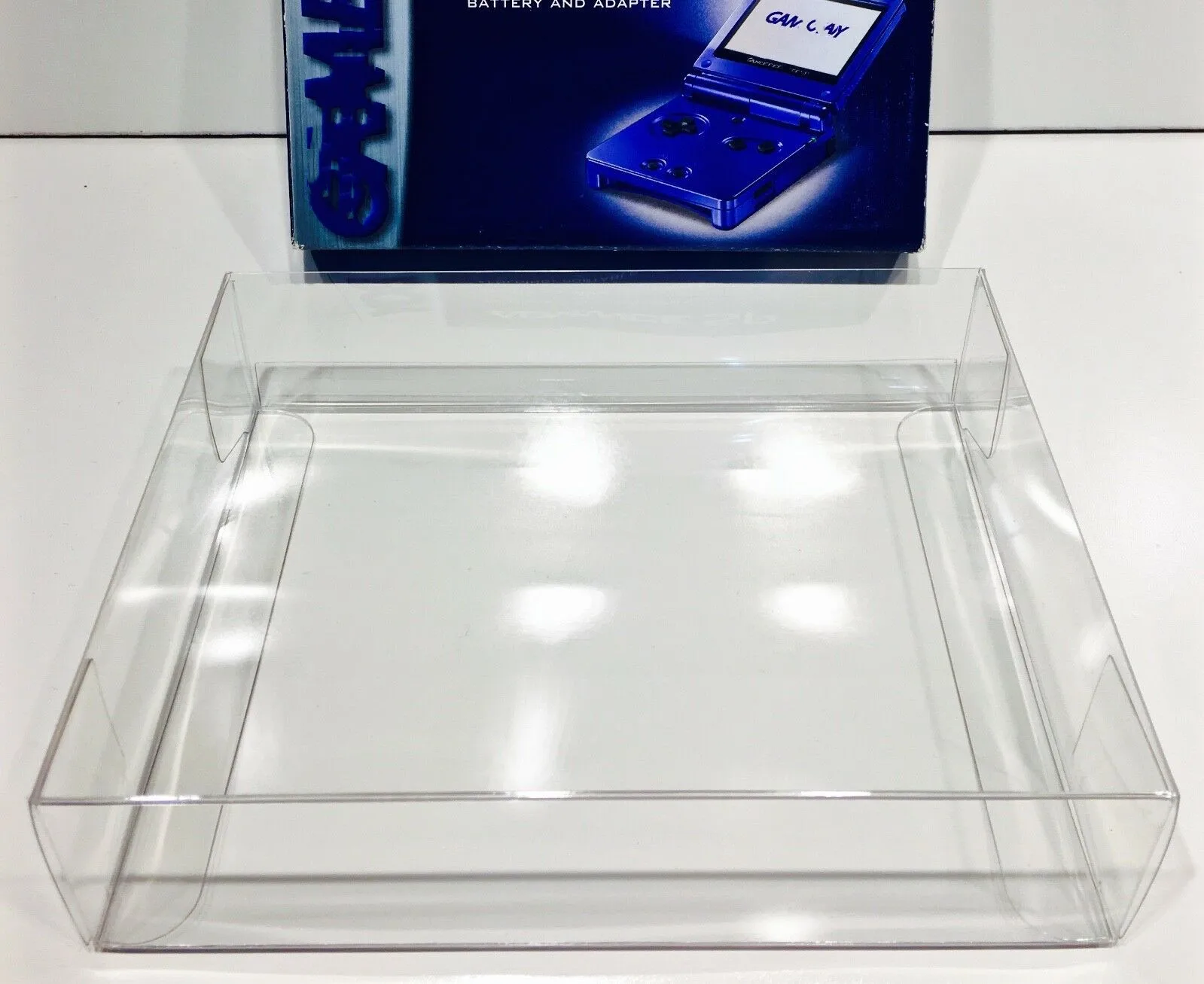 Protector de 1 caja para cajas de consola GAME BOY ADVANCE SP, tamaño NTSC Funda para Nintendo