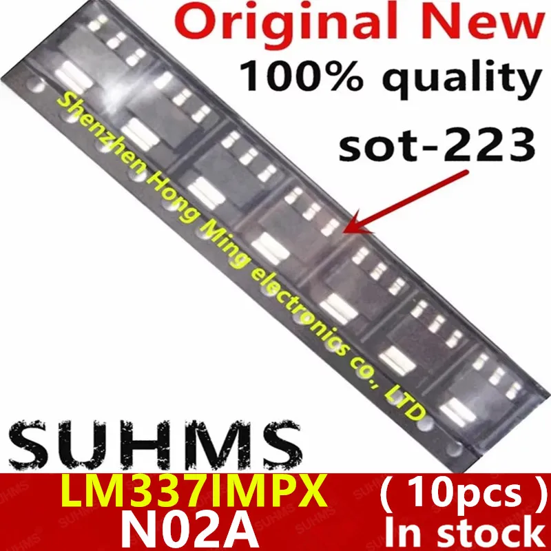 (10 piezas) 100% nuevo LM337IMP LM337IMPX N02A sot-223