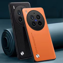Vivo X300 Pro – Funda Cuero PU Antigolpes Protección Completa