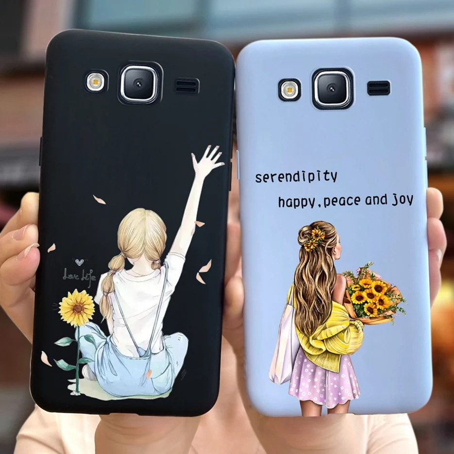 Funda protectora para Samsung Galaxy J7 Nxt, carcasa bonita pintada en caramelo, J7 Core J7 Neo J701F, J700F, 2015 - imagen 2