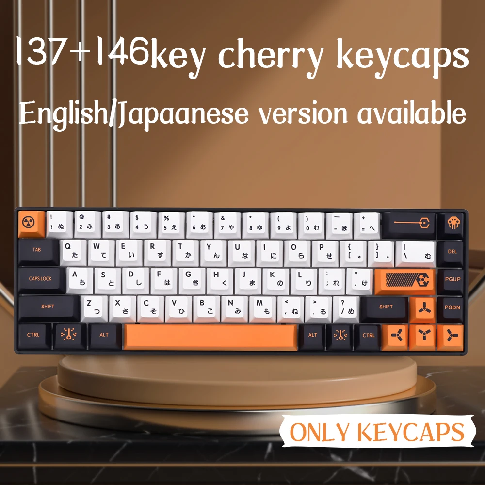 GMK Virtual War Maxkey PBT Cherry Profile Keycap Set para teclado mecánico GH60 GK61 64 68 84 87 100key 980 104 108