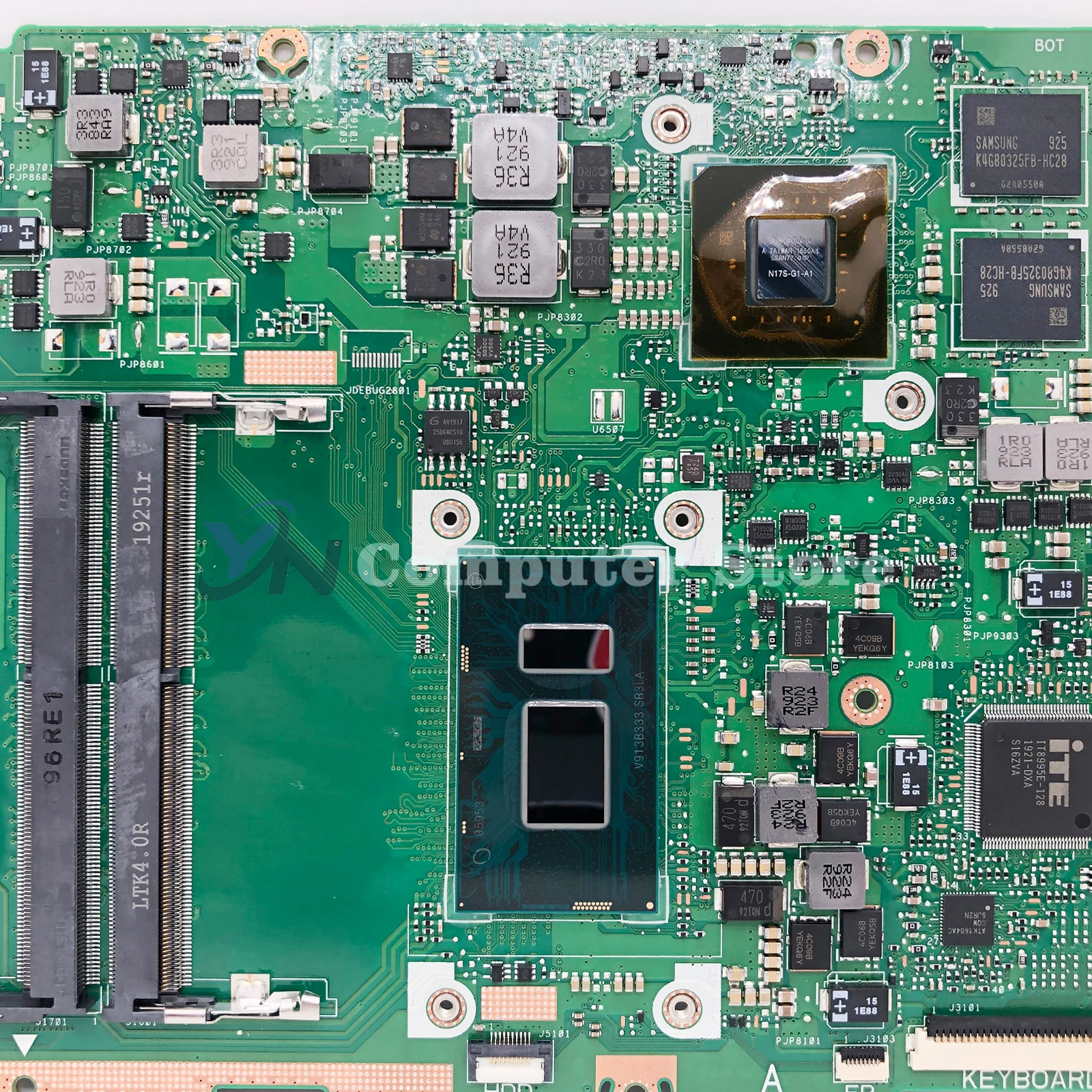 Placa base X530UN para ASUS X530UA X530UF A530U F530U V530U R530U K530U S530U X530UNO placa base para ordenador portátil con CPU i3 i5 i7 de 8. a generación - imagen 5