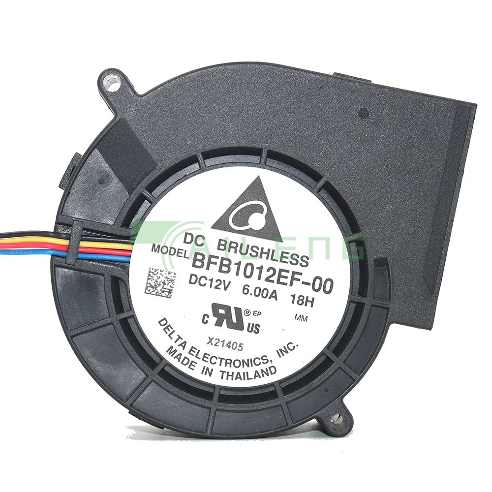 Nuevo para 9733 soplador turbo súper violento 9,7 cm DC12V 6A BFB1012EF-00 18H calentador parrilla ventilador de escape secador de aire ventilador de refrigeración