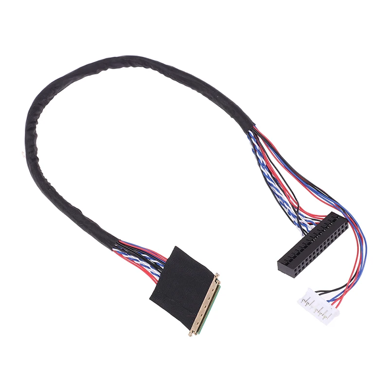 1PC 40 Pin 1 Canal 6 Bit LED LCD LVDS Cable de pantalla para pantalla