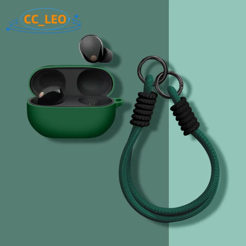 Para Sony WF-1000XM4 funda bonita con colgante de cordón funda suave de silicona adecuada para Sony WF-1000XM4 funda protectora a prueba de golpes - imagen 5