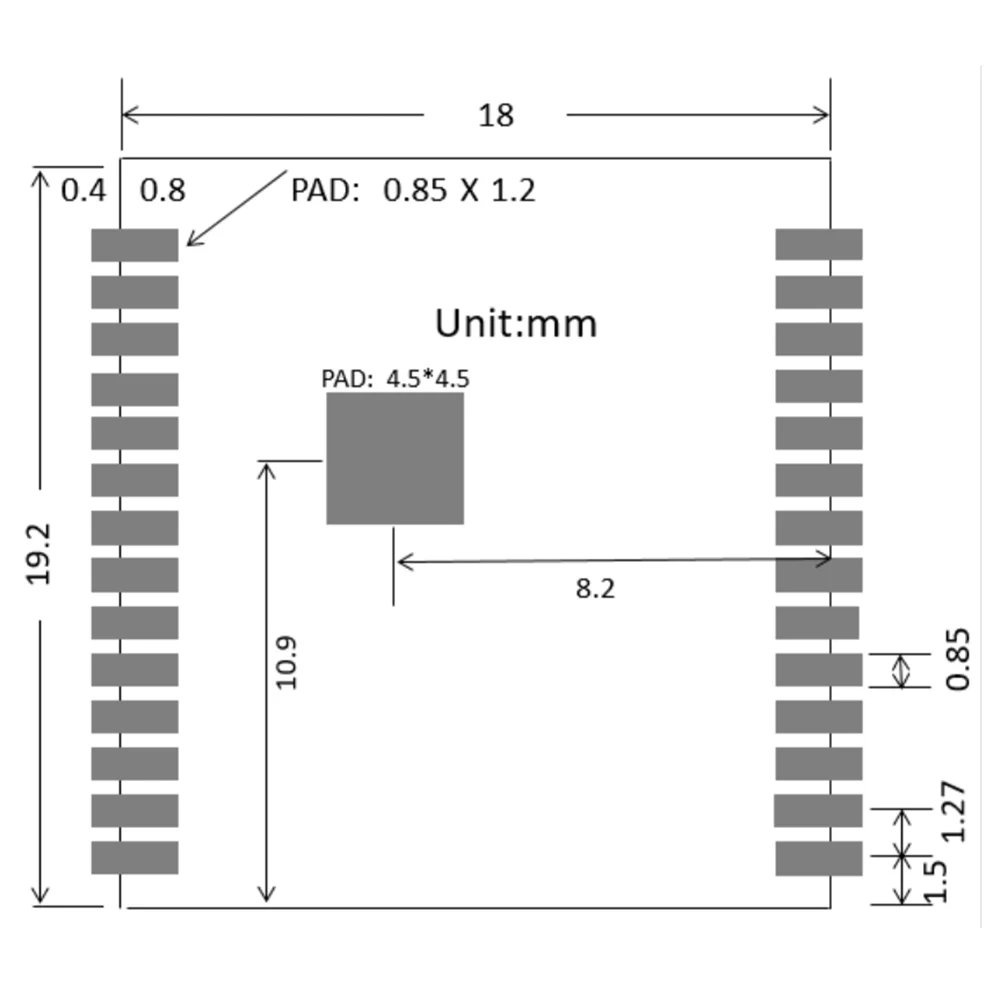 ESP32-C5-N4 ESP32C5 WiFi 6 Placa de desarrollo de doble banda 2,4G 5G compatible con módulo ESP32 para proyectos IoT - imagen 4