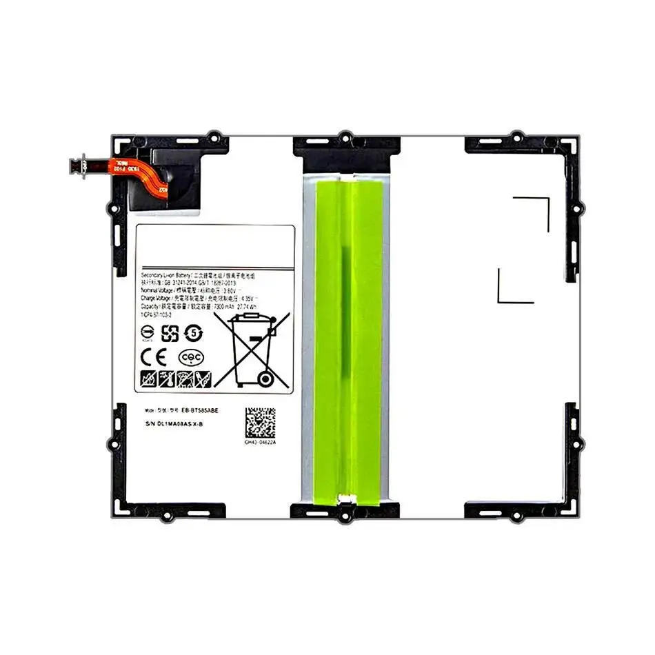 7800Mah para Samsung Galaxy Tab A 10,1 2016 T580 T585 T580N T585N EB-BT585ABE batería de tableta estable de alto rendimiento - imagen 2