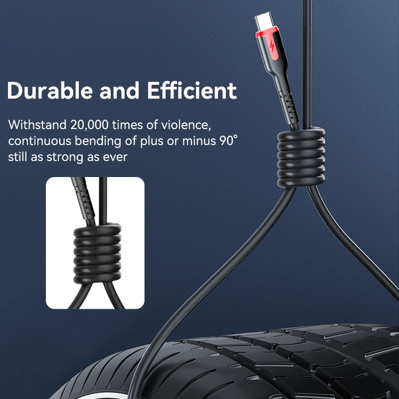 Cable USB 3 en 1 de carga rápida, Cable de datos para iPhone Micro USB tipo C 13, 12, 11, 6A, 66W, Xiaomi, Samsung, OPPO, Huawei - imagen 4