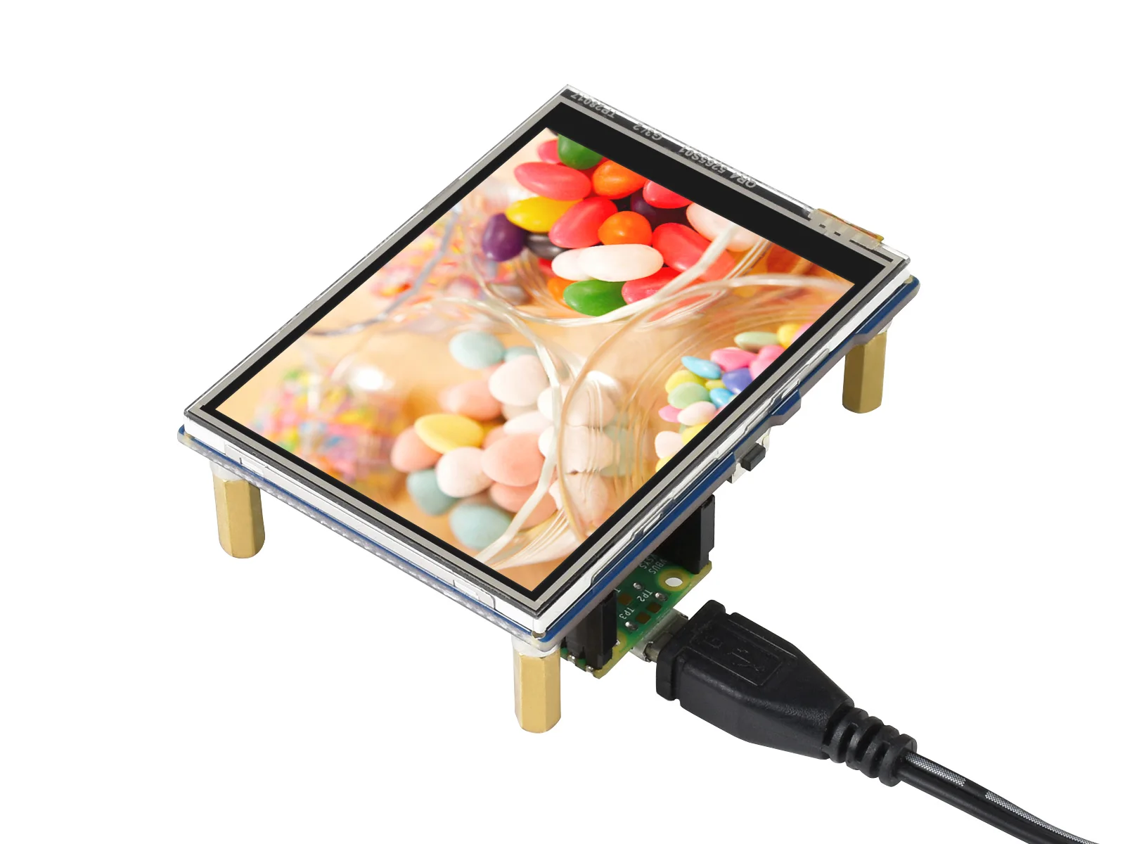 Módulo de pantalla táctil Waveshare de 2,8 pulgadas para Raspberry Pi Pico, 262K colores, 320 × 240 píxeles, interfaz SPI - imagen 2