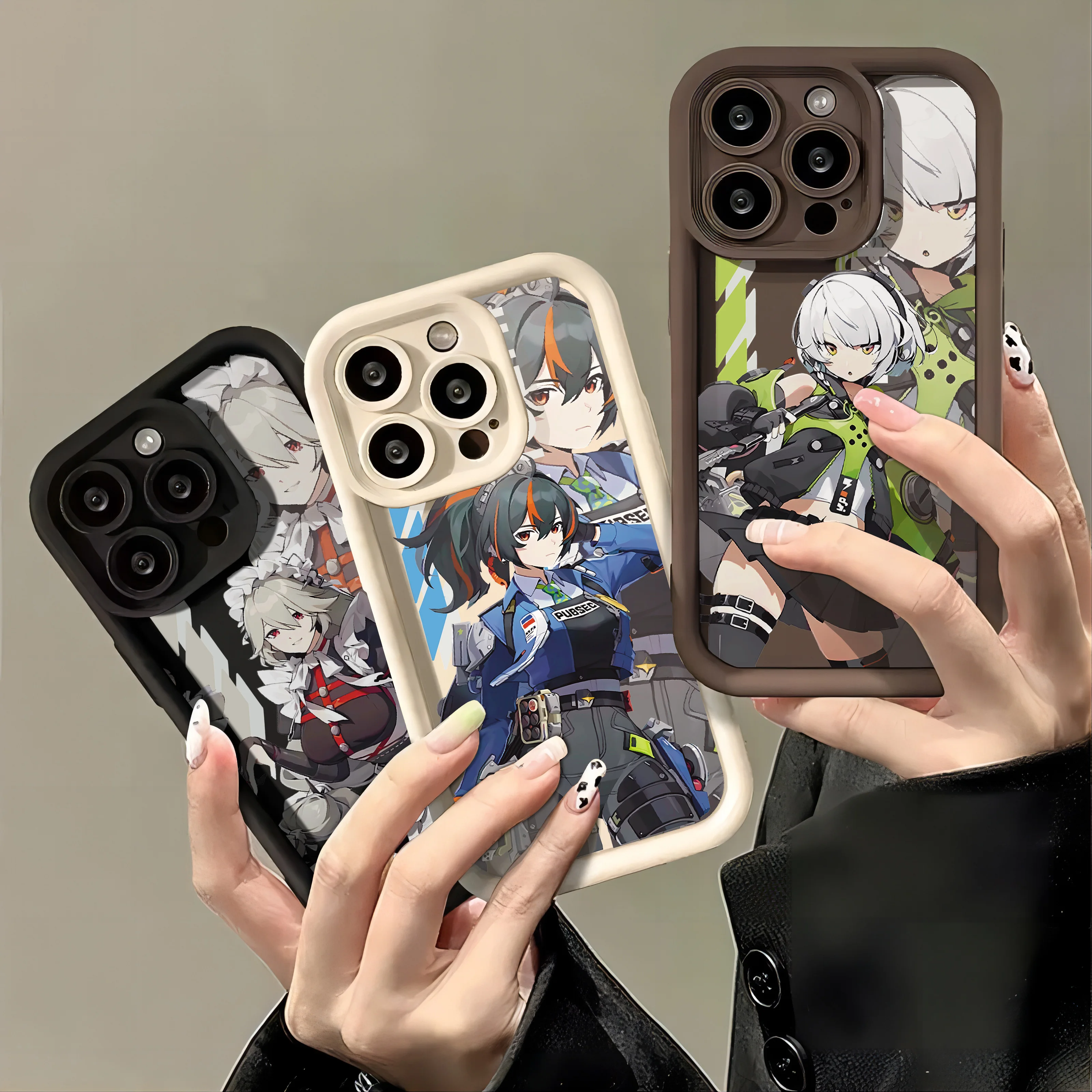 Funda de teléfono Zenless Zone Zero para IPhone, carcasa trasera de TPU suave, últimos juegos populares, 16, 15, 14, 13, 12, 11 Pro Max, Mini, XR, XS, X, 7, 8 Plus - imagen 3