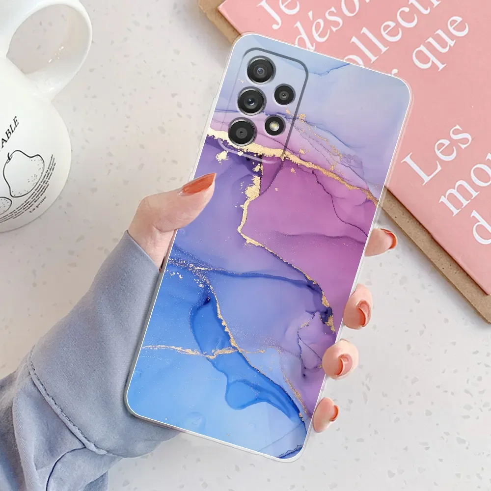Fundas traseras de silicona suave para Samsung Galaxy A52s, 5G, A52, 4G, A53, 5G, 2022, A33, A24, A54, A34, transparentes, Paras - imagen 5