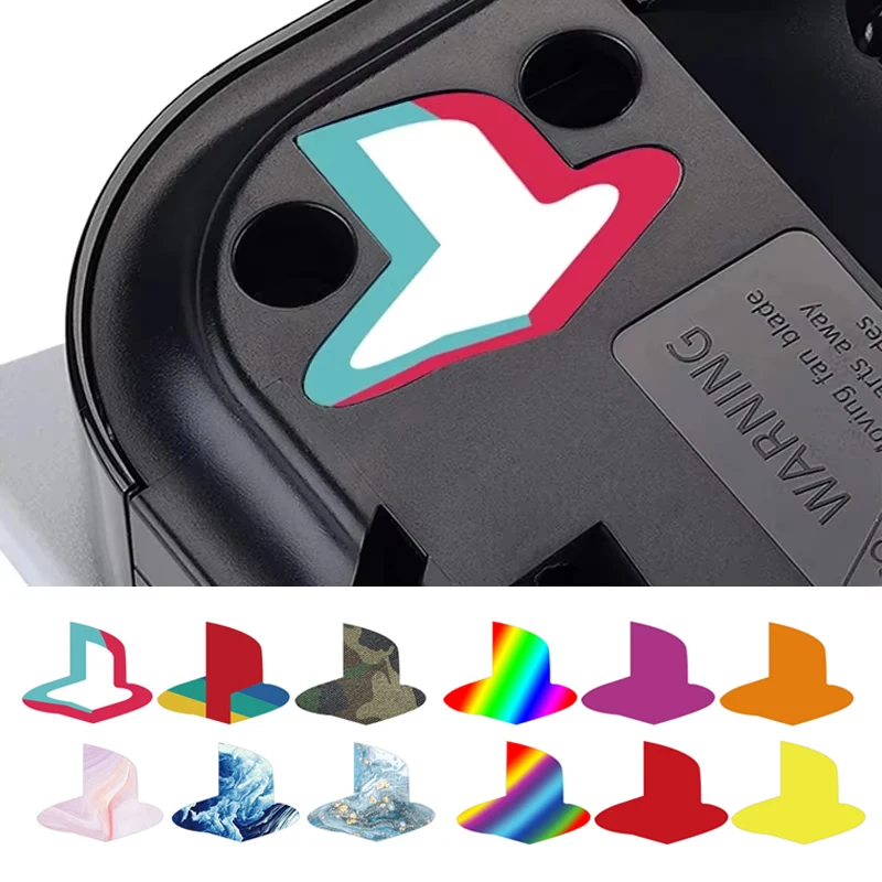 Calcomanía de vinilo personalizada para PS5, cubierta de piel con logotipo, base brillante para disco PS5, versión Digital, accesorios para consola, 6 uds. - imagen 3