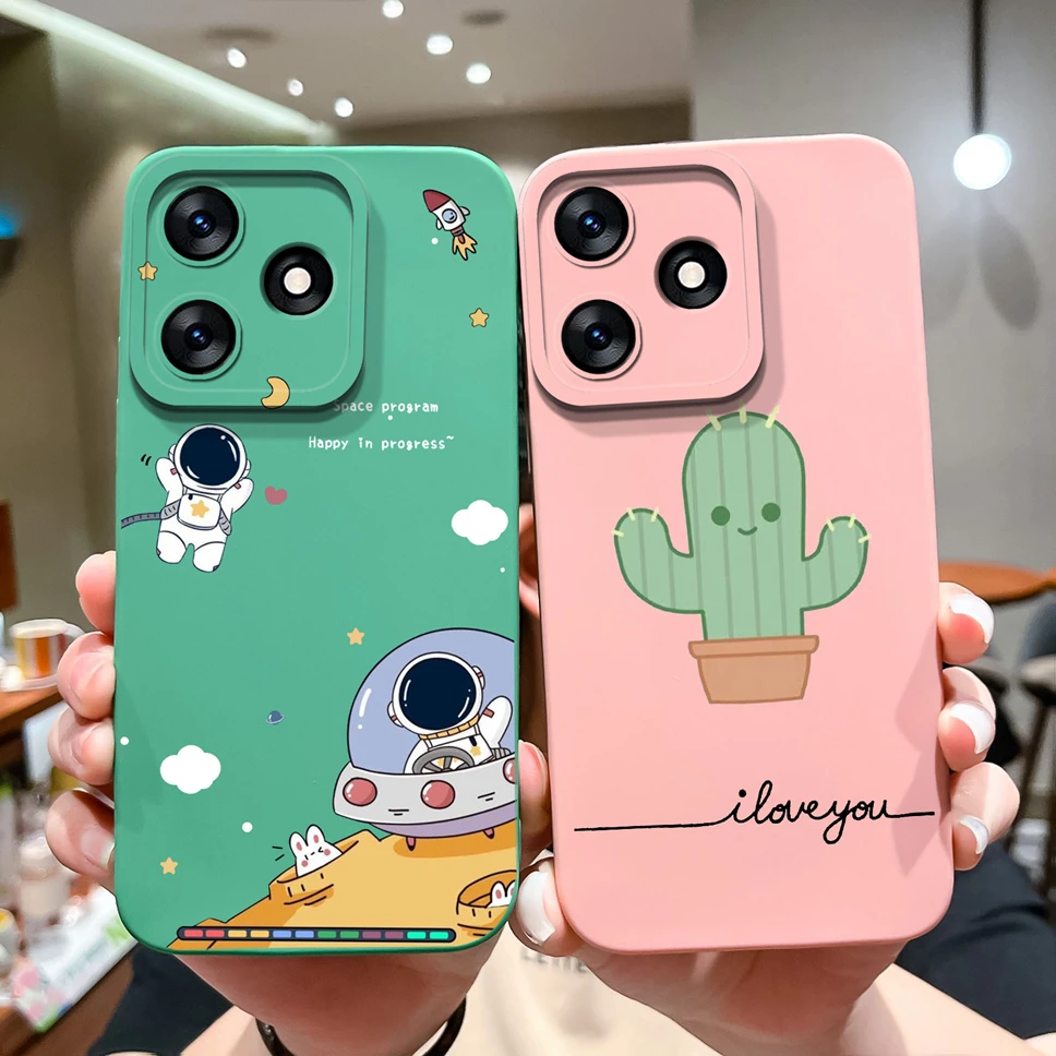 Funda para Tecno Spark 10 10C 10 Pro 4G 5G, cubierta suave de protección de cámara, carcasa de Cactus de moda para Tecno Spark 10 C 10Pro - imagen 3