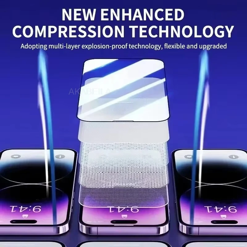 Protector de pantalla de instalación sin polvo con revestimiento oleofóbico 8K para Samsung A55 5G A54 A35 A34 A52s A73 A72 A71 A32 vidrio templado - imagen 5