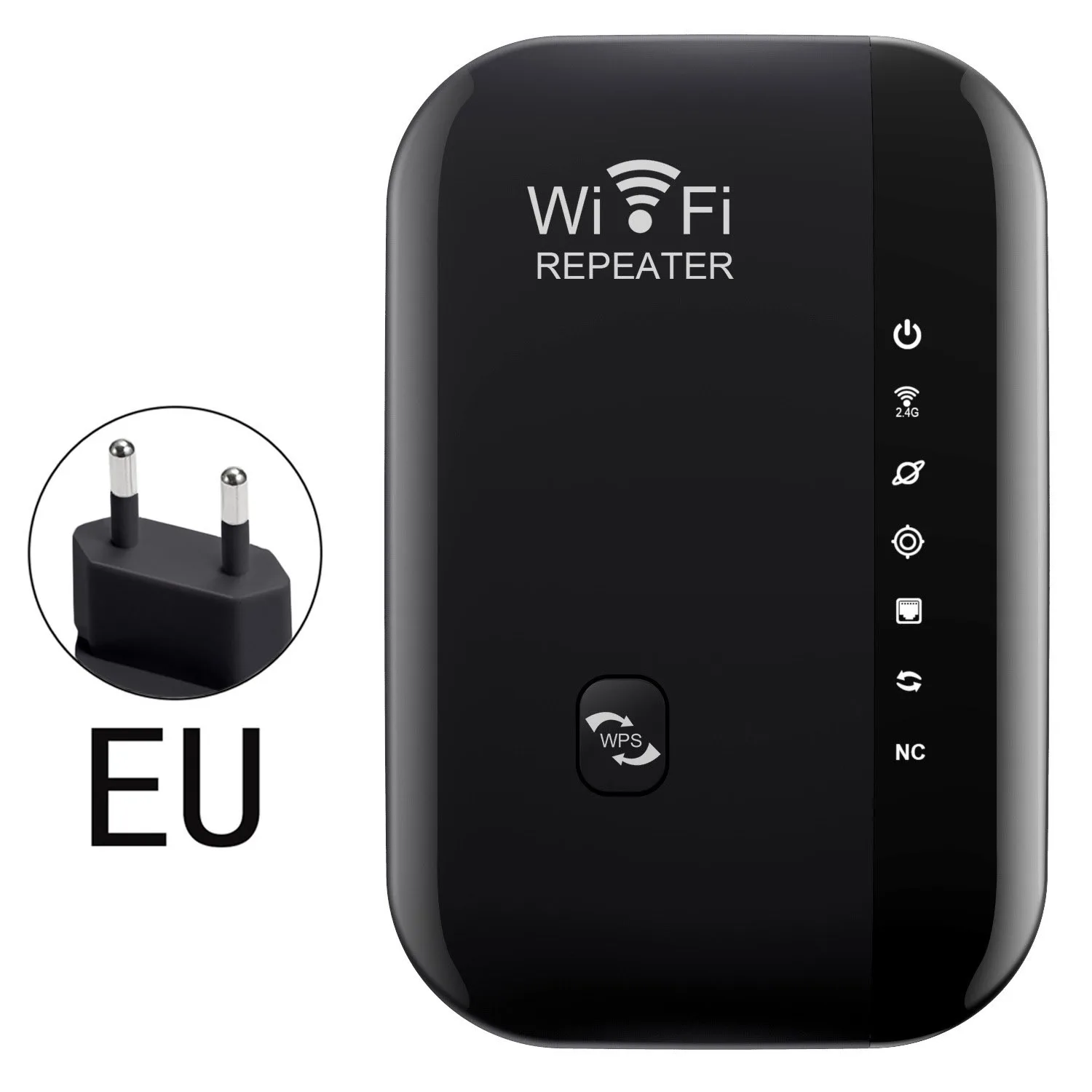 EU Plug Black
