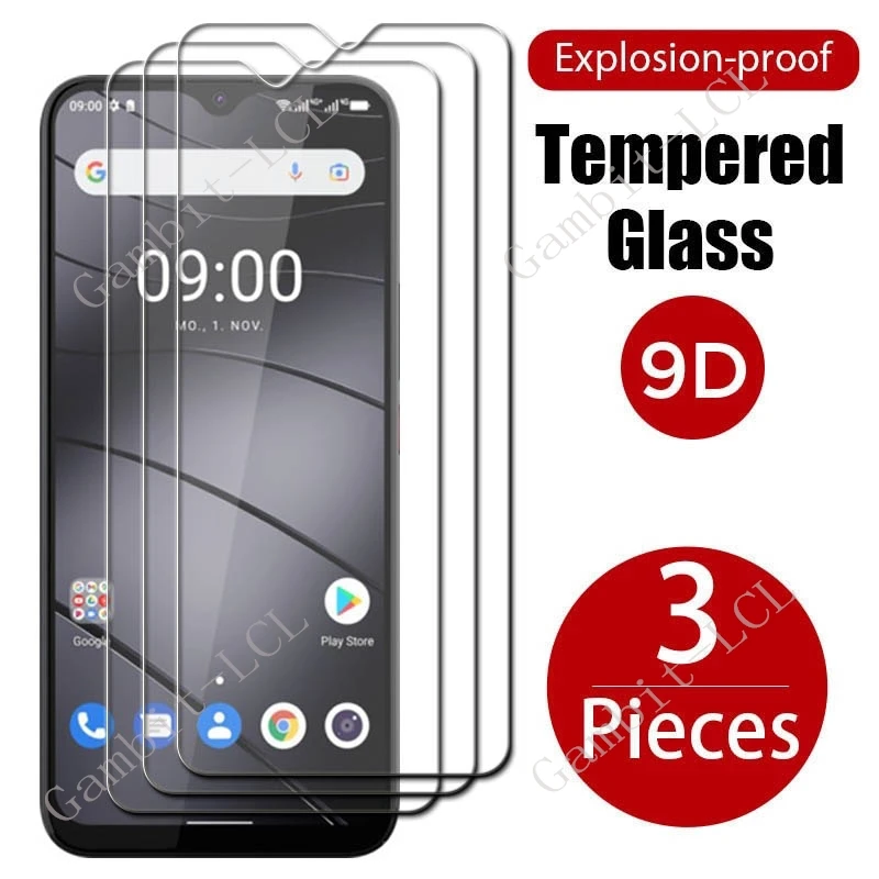 Protector de pantalla para Gigaset GS5 Pro SE, película protectora de vidrio templado, 3 piezas, 9H, HD, 6,3 pulgadas