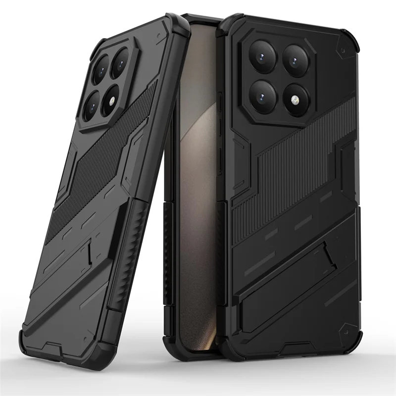 Para Xiaomi 15T Funda para Xiaomi 15T Pro Funda Coque Punk Armor a prueba de golpes duro PC Protector Parachoques Xiaomi 15T - imagen 2