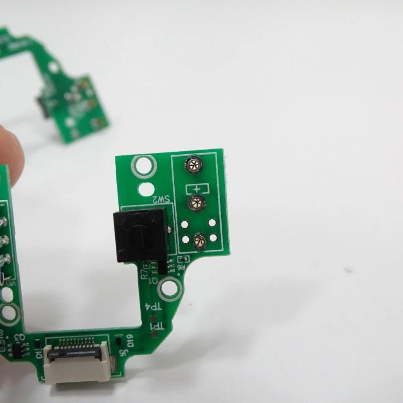 Placa base ratón superior, botón PCB, placa clave con codificadores ratón dorados a prueba polvo para pieza ratón - imagen 5