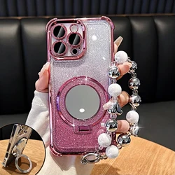 Funda Xiaomi POCO Corazón Espejo con Soporte Antigolpes Brillante