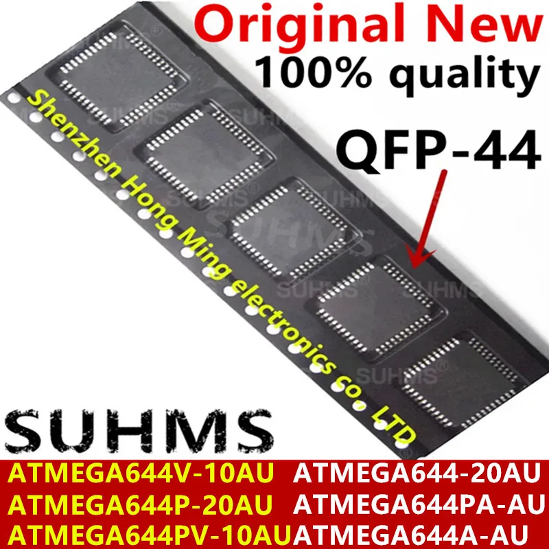 (1 pieza) 100% nuevo ATMEGA644V-10AU ATMEGA644P-20AU ATMEGA644PV-10AU ATMEGA644-20AU ATMEGA644PA-AU ATMEGA644A-AU QFP44