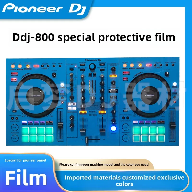 Pioneer/DDJ-800 DDJ800 Controlador todo en uno Película para tocadiscos de DJ, pegatina protectora de PVC importada para el panel. ¡No controlador de DJ! - imagen 2