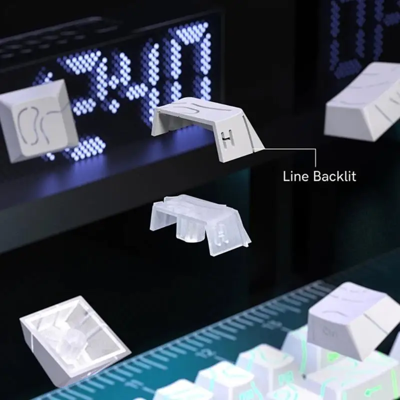 R53C 133Degradados teclas Impresión lateral Retroiluminación Teclas topográficas Teclas PBT Durabilidad Diseño Contour4.0 - imagen 5