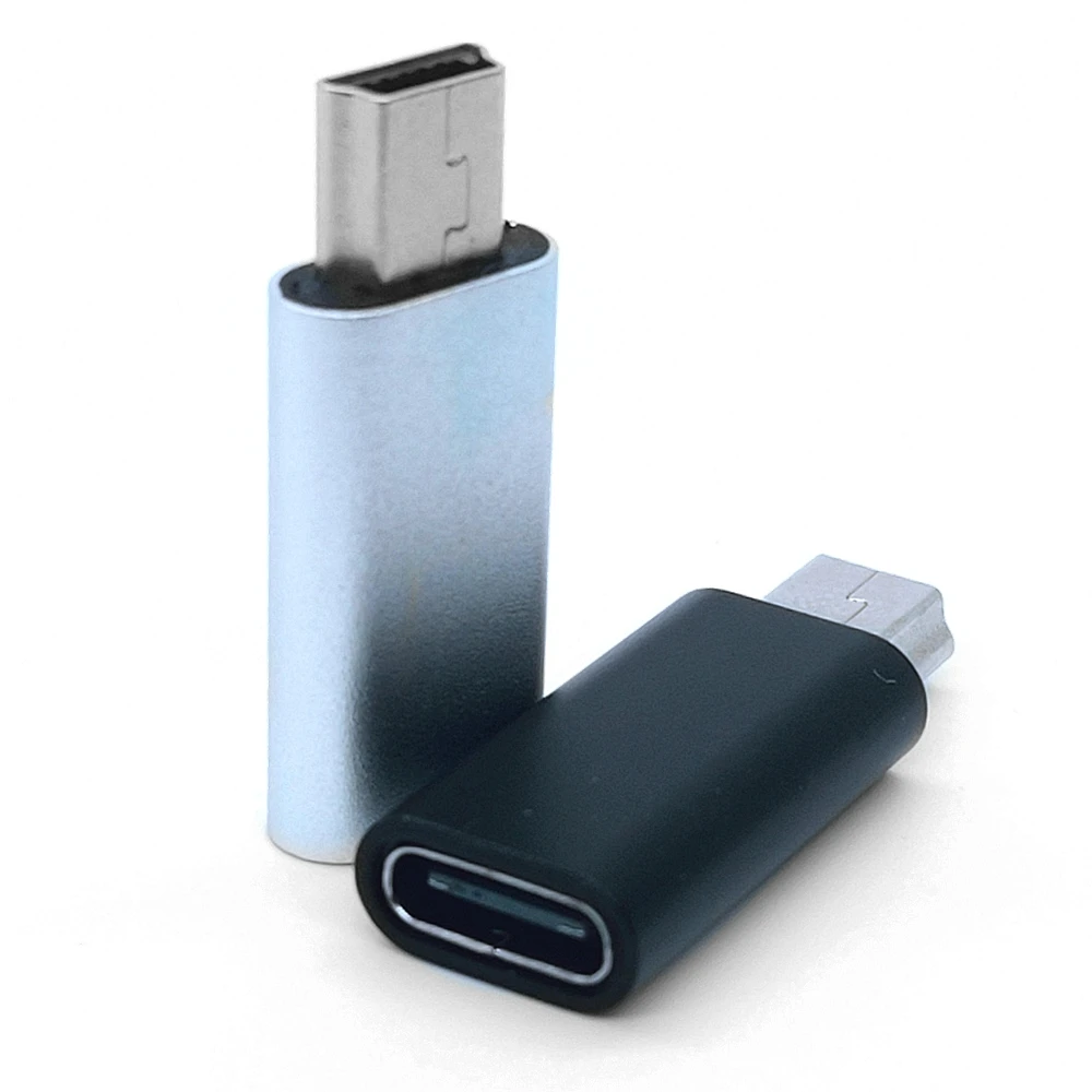 ini USB Stecker auf Tipo-c Weiblichen Lade Kama Adaptador Kabel Adaptador - imagen 3
