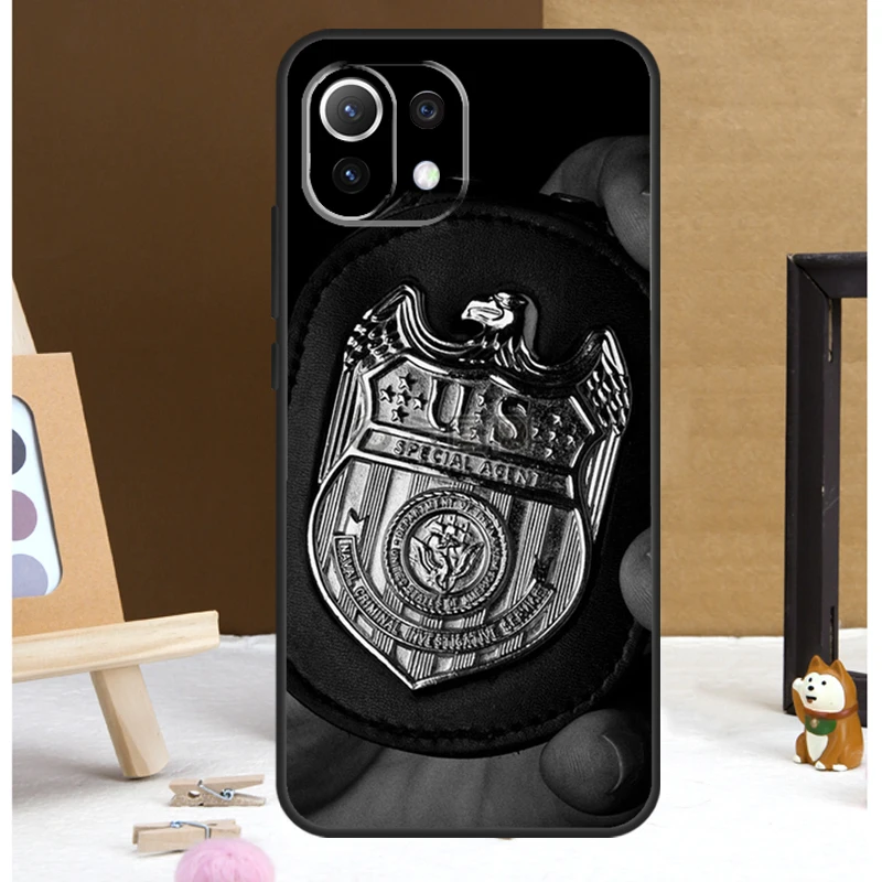 Funda con símbolo de policía para Xiaomi 14 15 Ultra 13T 14T 15T 17 Pro Max POCO F8 Ultra F5 F6 F7 X5 X6 X7 Pro - imagen 4