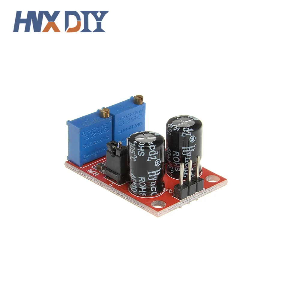 5/10 Uds NE555 ciclo de trabajo de frecuencia de pulso módulo ajustable generador de señal de onda cuadrada 5V-12V controlador de Motor paso a paso ne 555 - imagen 5